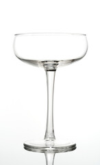 cocktail glass isolated on white background