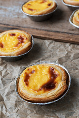 Pasteis de belem, typical pasteis de nata from portugal