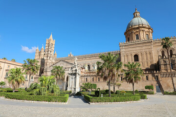 Obraz premium The Cathedral of Palermo in Sicily, Italy