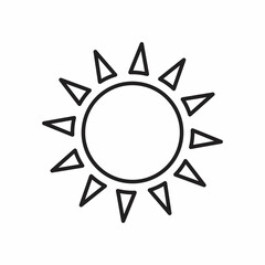 sun line icon