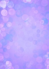 Light purple background, fabulous glitter banner, painted in bokeh style, web background