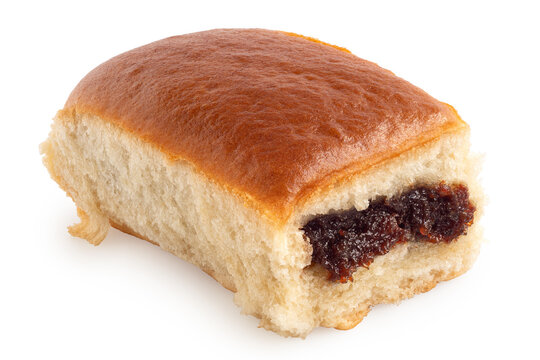 Bun with plum butter.