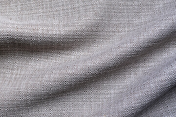 Gray fabric texture, textile background