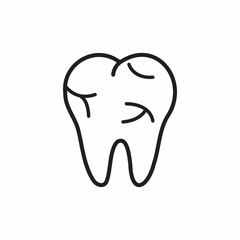 tooth decay icon