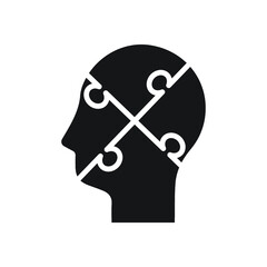 Psychology Concept and Human Head Icon