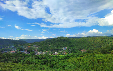 Khasi Hills is a low mountain formation on the Shillong Plateau in Meghalaya state of India