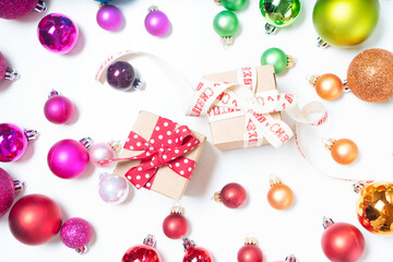 Colorful christmas lifestyle