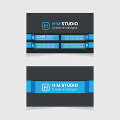 Vector modern creative simple and clean business card design, red abstract unique luxury and professional name card design, print ready corporate business card design.