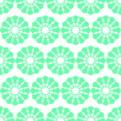 seamless shapes pattern with blue color