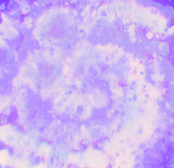 Purple Hippie Shirt. Abstract Spiral Design.