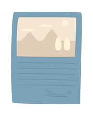 travel letter icon