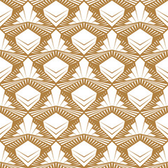 Abstract seamless pattern in Art Deco style. - 469569904