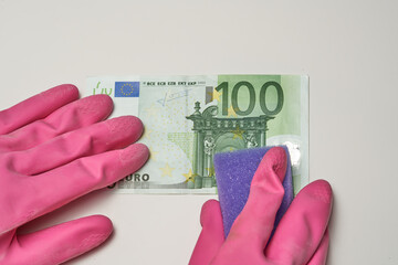 Money laundering in offshore or counterfeit money. Illegal use or manufacture of the euro. 100...