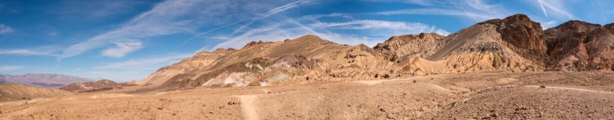 Fototapeta na wymiar Famous Artists Palette in Death Valley National Park