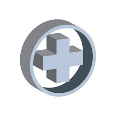 Obraz premium cross of health