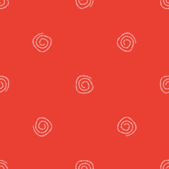 Hand Drawn Snowflakes Christmas Seamless Pattern. Subtle Flying Snow Flakes on chalk snowflakes Background. Beauteous chalk handdrawn snow overlay. Incredible holiday season decoration.