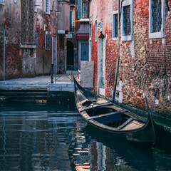 Fototapeta na wymiar Gondola a Venezia