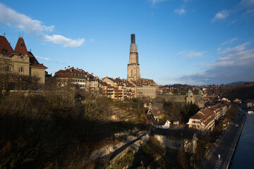 Fototapeta na wymiar Bern, Switzerland - streets, views and details series