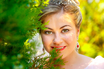 Beautiful and romantic wedding, groom and bride! Family and Marriage. Creation of a family, marriage! Engagement ring