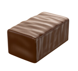 Chocolate bar. 3d illustration