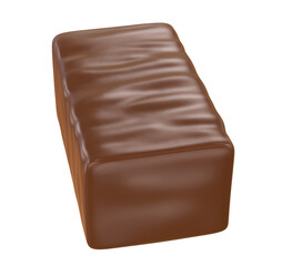 Chocolate bar. 3d illustration