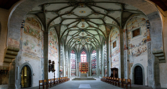 Altar, Kirche, Kloster, M&uuml;nster, M&uuml;nster St. Maria und Markus, Reichenau, Bodensee, Baden W&uuml;rttemberg