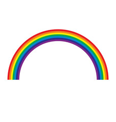 simple classic rainbow
