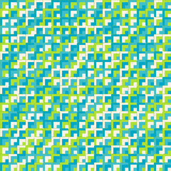 Abstract Geometric Pattern generative computational art illustration