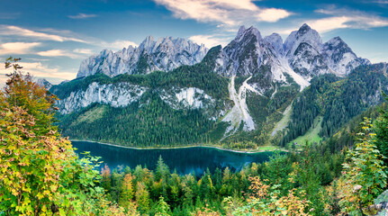 Berglandschaft, Berge, Gosau, Gosauseen, Dachstein, Dachstein West, Österreich, Oberösterreich, Alpen