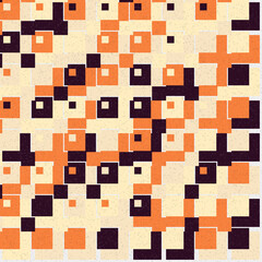 Abstract Geometric Pattern generative computational art illustration