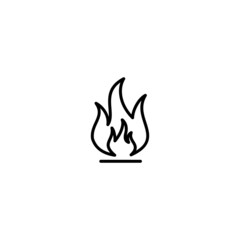 Fire Flame Icon, Fire Flame sign vector