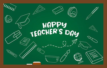 background teacher's day