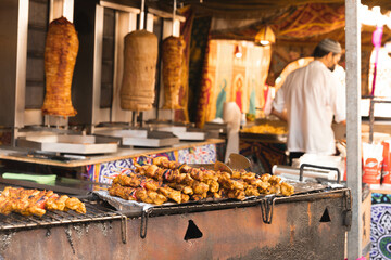 arab cuisine on the street