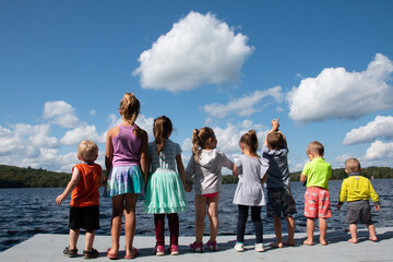 Kids dock party