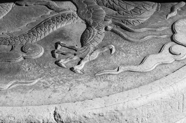 ancient stone carving