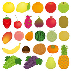 果物のイラストセット