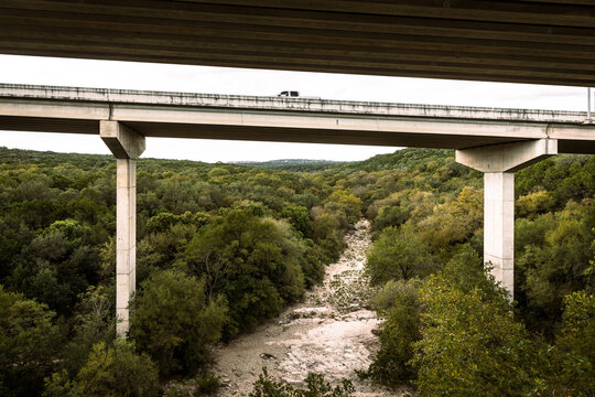 Austin, TX, Mopac Expy upon Barton Creek Greenbelt