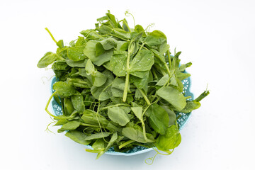 Fresh, bright green Dutch sprouts