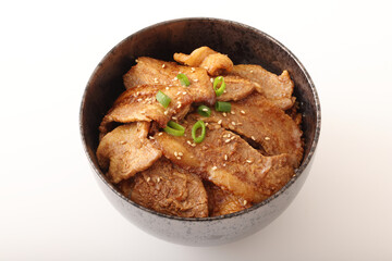 豚肉の炙り丼