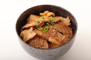 豚肉の炙り丼