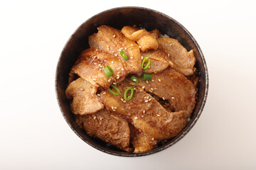 豚肉の炙り丼