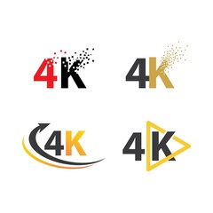 4K Ultra HD vector