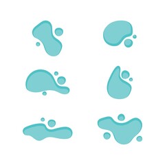 Obraz premium Water splash illustration
