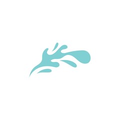 Water splash illustration