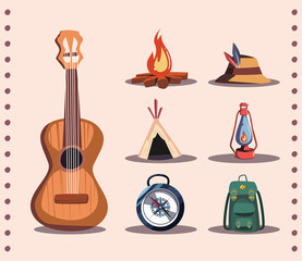 seven camp items
