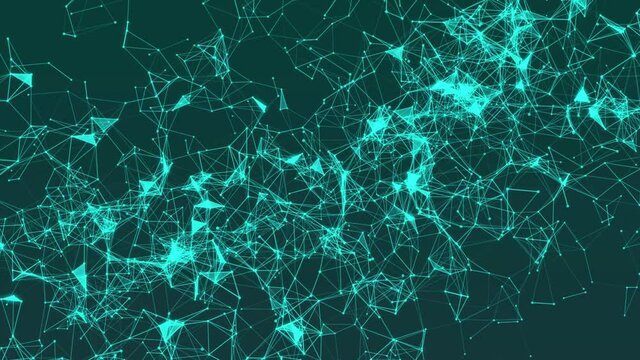 Background of plexus animated to be used for technology presentations  or explainer videos. Also, apt of digital, crypto currency, security and hacking explanation videos.