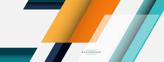 Background. Geometric diagonal square shapes and lines abstract composition. Vector illustration for wallpaper banner background or landing page