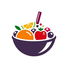 illustration of a fruit bowl