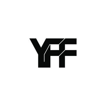 yff initial letter monogram logo design
