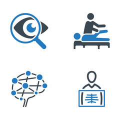 Medical Specialties Icon Set 8